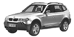 BMW E83 P08B6 Fault Code
